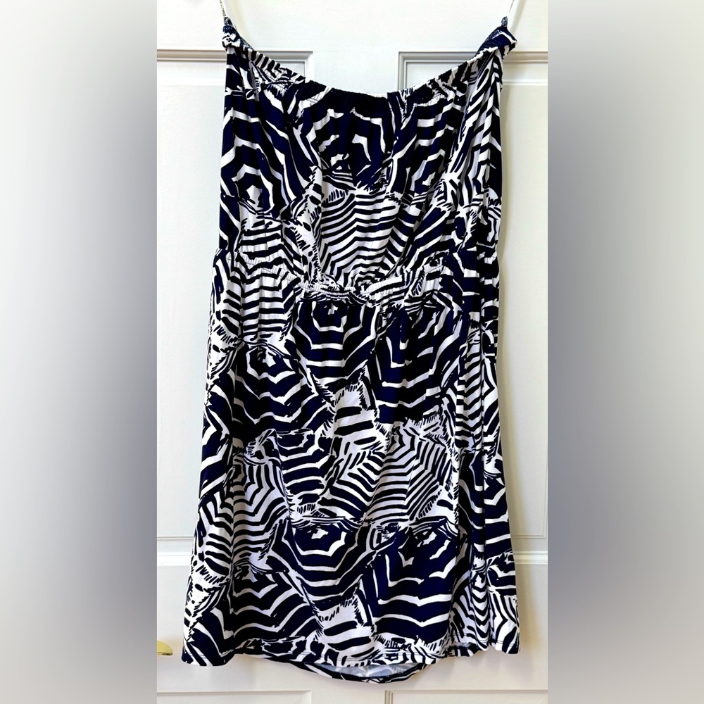 Lilly Pulitzer Strapless Oh Cabana Dress Large
